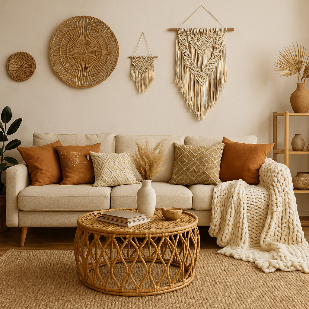 Bohem Tarz Ev Dekorasyonu: Özgür Ruhların Vazgeçilmezi – Decora Concept