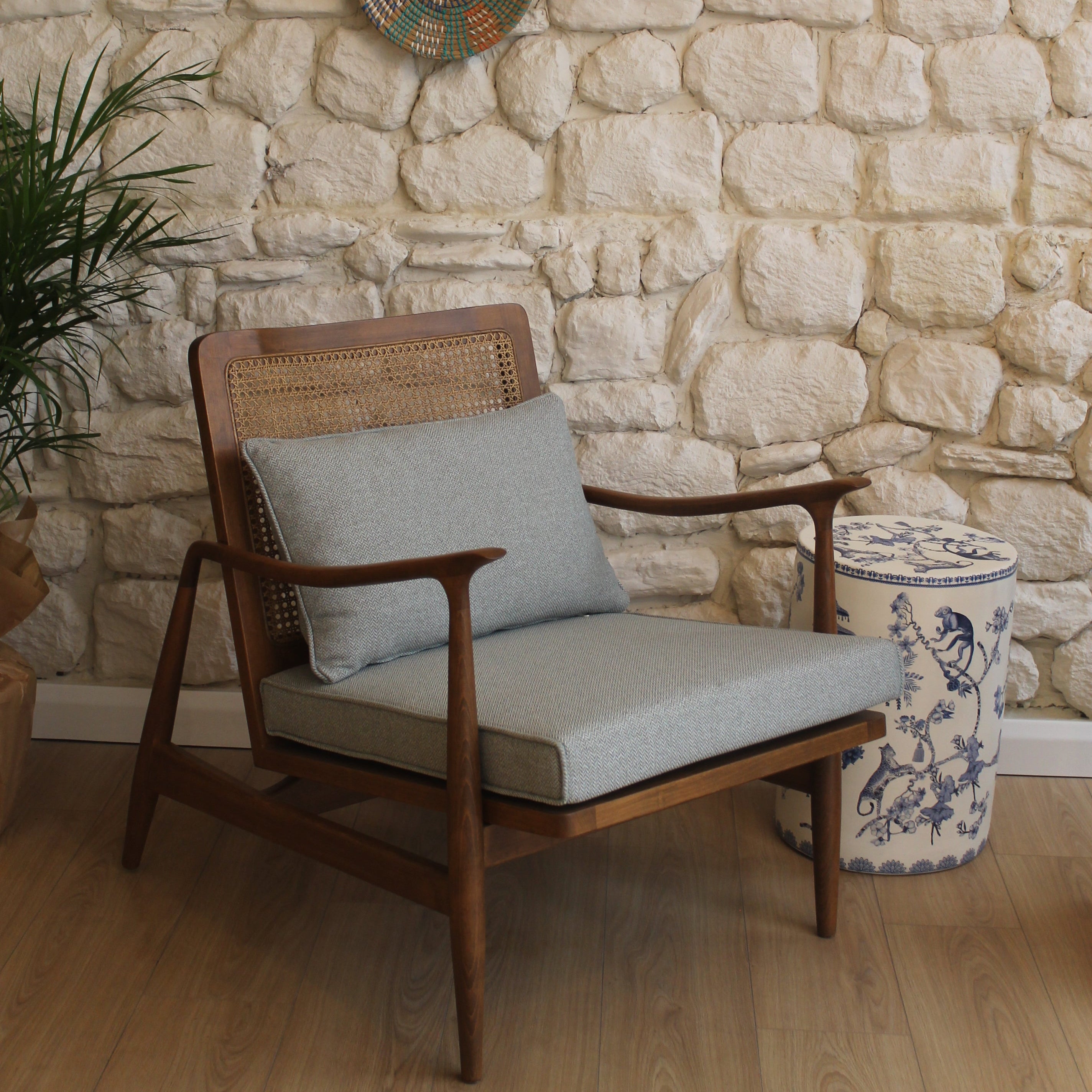 Nordic İskandinav Berjer: Rattan Detaylı