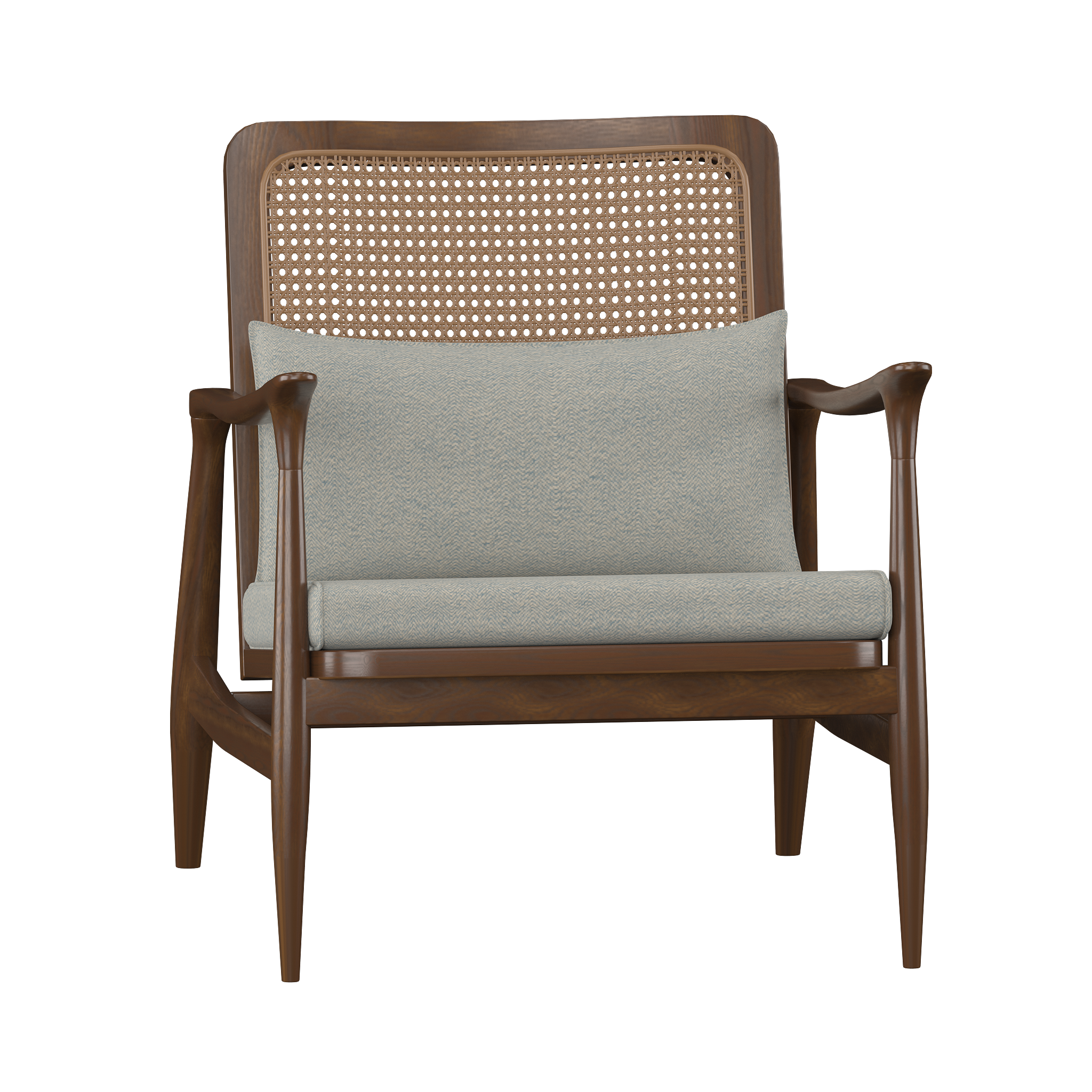 Nordic İskandinav Berjer: Rattan Detaylı