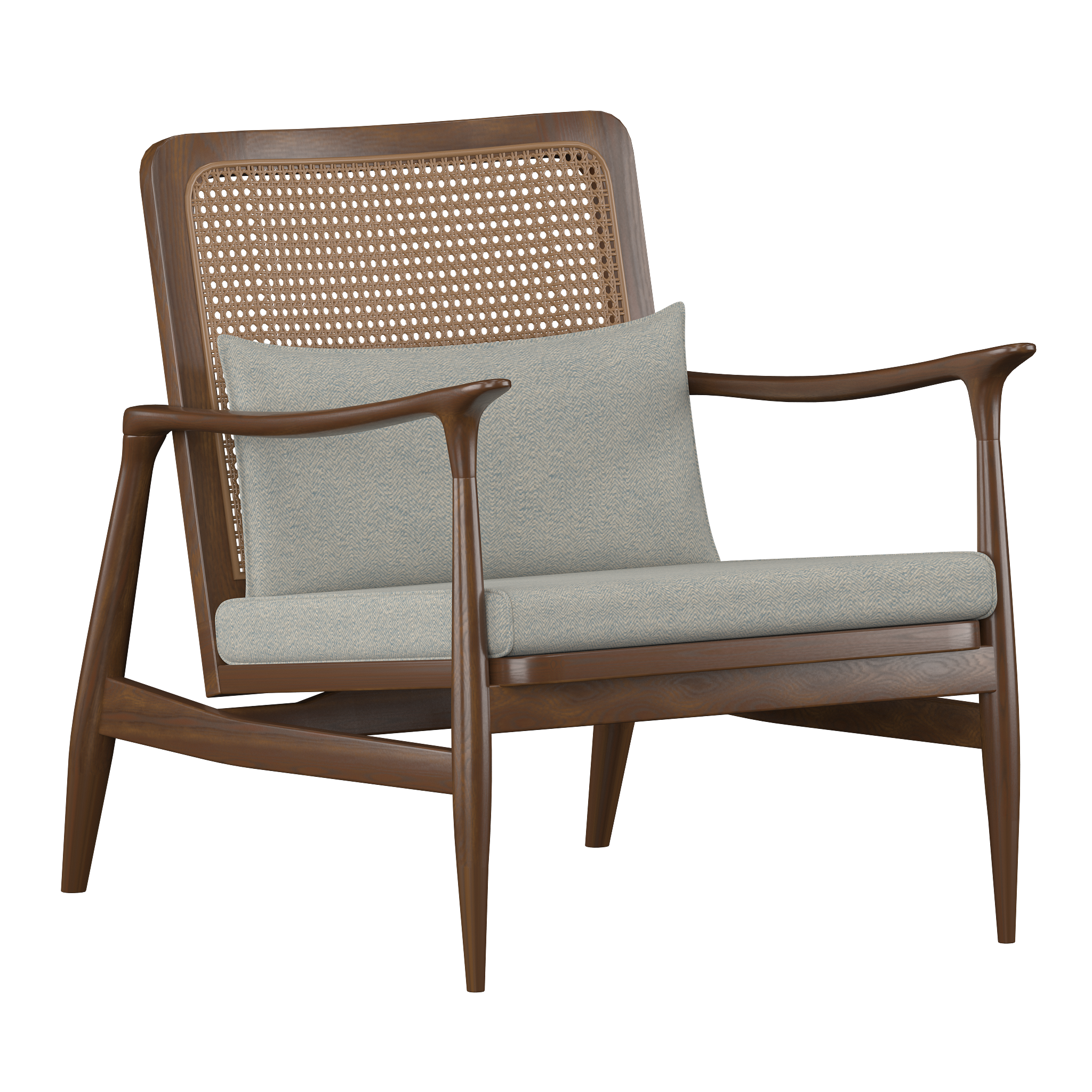 Nordic İskandinav Berjer: Rattan Detaylı