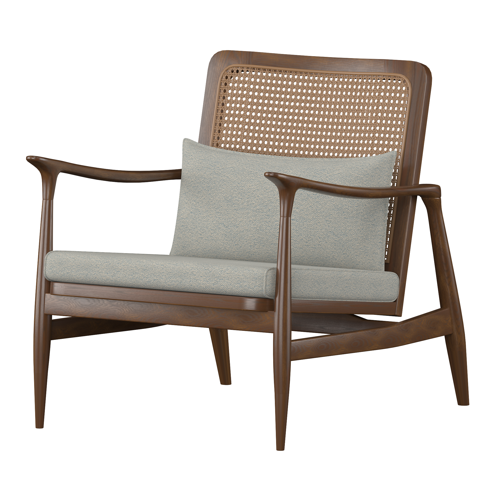 Nordic İskandinav Berjer: Rattan Detaylı