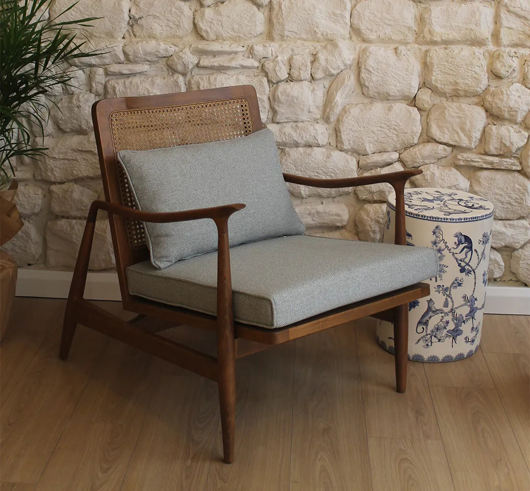 Nordic İskandinav Berjer: Rattan Detaylı