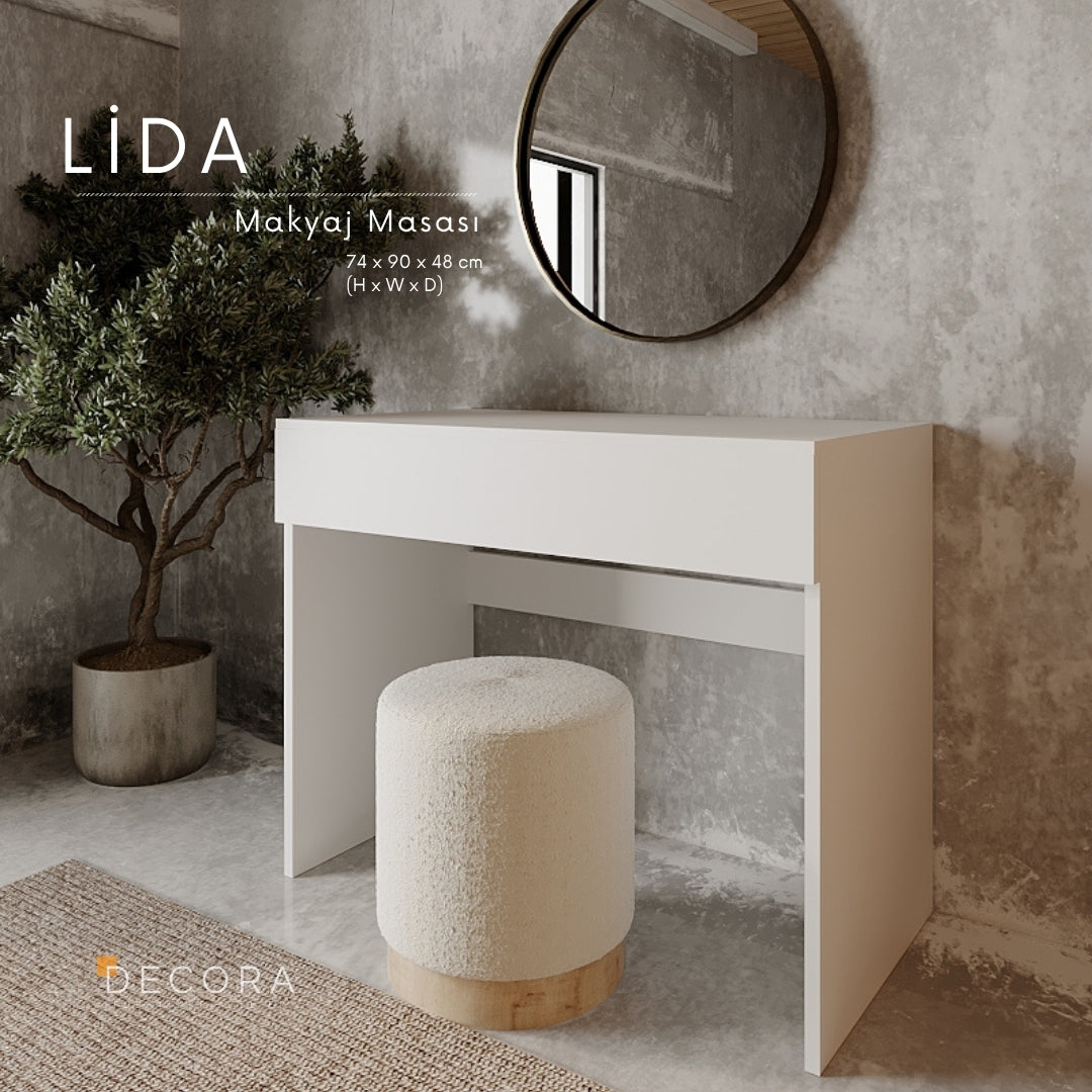 LİDA MAKYAJ MASASI