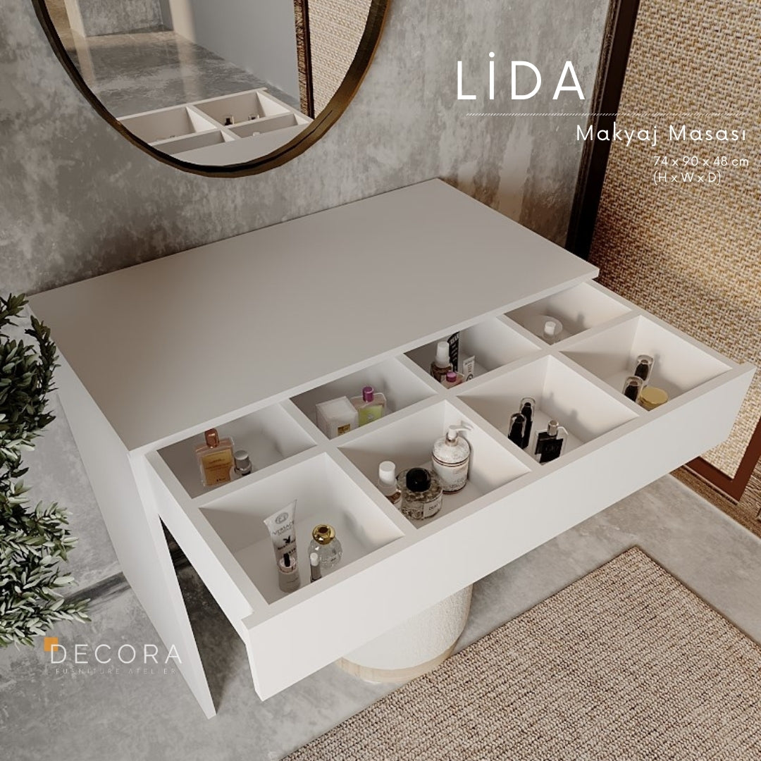 LİDA MAKYAJ MASASI