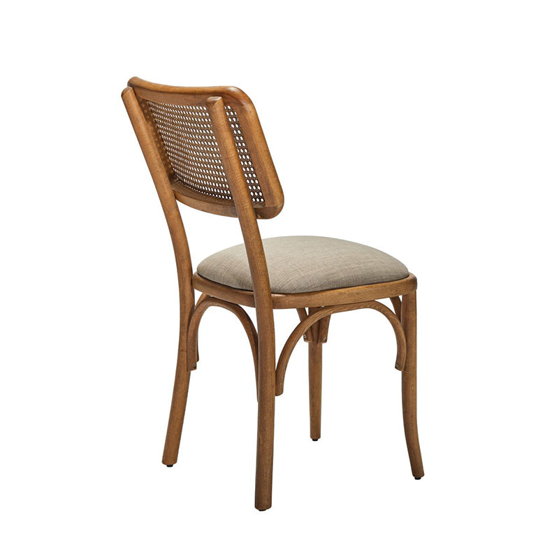 Orion Ahşap Rattan Sandalye