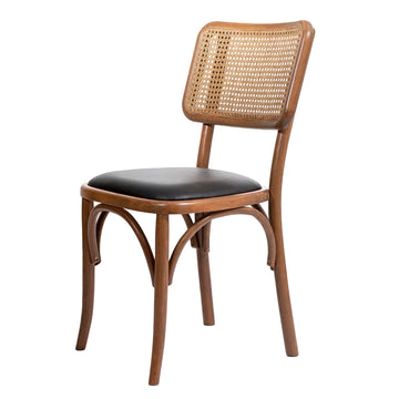 Orion Ahşap Rattan Sandalye