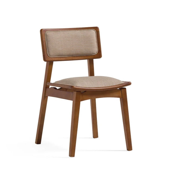 Pisa Ahşap Rattan Sandalye