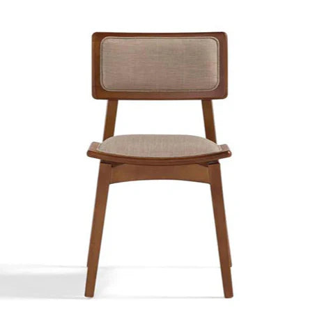 Pisa Ahşap Rattan Sandalye